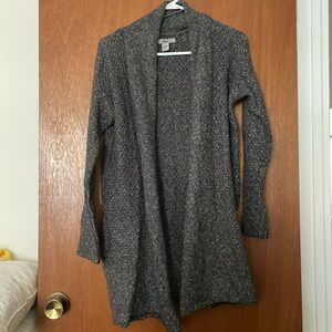 Cozy Thick Grey Cardigan